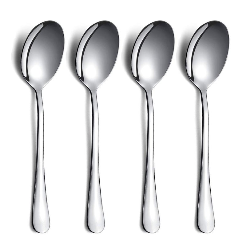 Serving Spoons 4 Pieces Kyraton Serving Spoons Include Solid Serving Spoon Stainless Steel Serving Utensils Serving Set Packing of 4