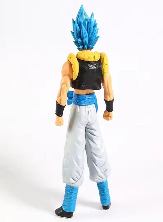 FowWelt Gogeta Blue Action Figure 17cm Dragon Ball Anime Collectible PVC Model with Stand, Multicolor Decorative Figurine for Home Decor Office Desk Gift for Fans Adults Anime Fans (Gogeta 16Cm) - Image 3
