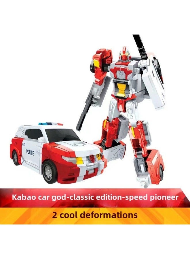 Ka Bao Car God Dazzle Dance Team Classic Version Of The Deformation Robot Eagle King Hawk Leiyang Flying Toys Wholesale-Color:Hca102-elite Edition [dark Blue Amber  - Image 5