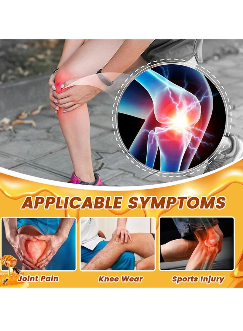 Sumifun سائل تخفيف آلام العضلات من سم النحل - مرهم تخفيف الألم - كريم تخفيف آلام المفاصل - بلسم تخفيف آلام التهاب المفاصل - كريم سم النحل للعناية بالمفاصل - جل علاج سم النحل - مرهم تخفيف آلام المفاصل والعضلات 50 مل - Image 3