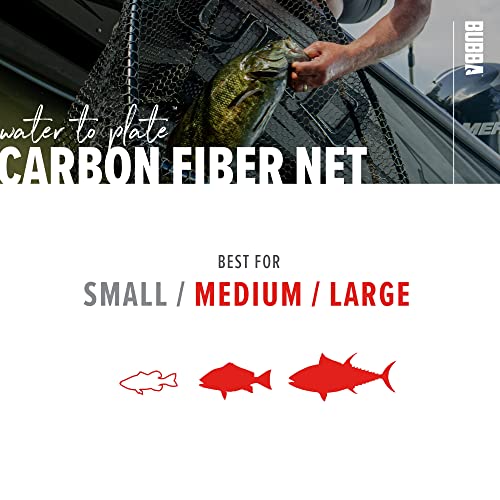 BUBBA Large 24 Inch Carbon Fiber Fishing Net - Durable, Corrosion Resistant, Non-Slip Grip Lightweight - 6 ft Tall, 75lb Limit - Image 5