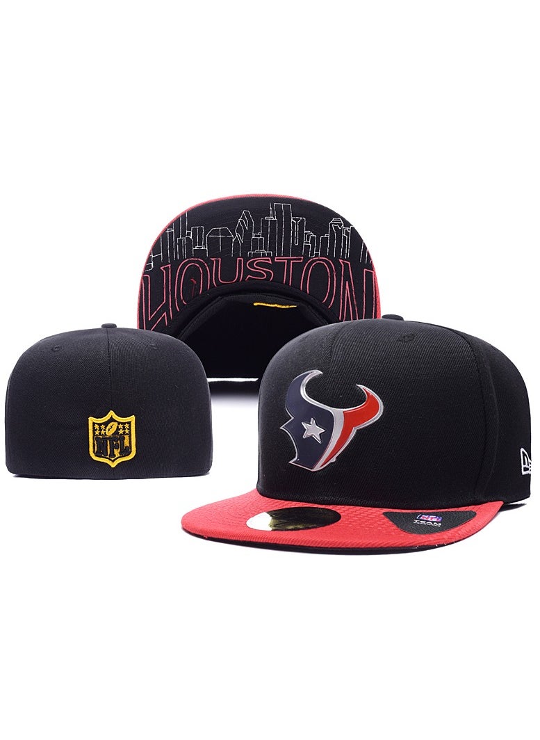 Generic - NEW ERA 3D Embroidered Fitted Baseball Team Cap with Closed Back for Sun Protection-55.8cm - Image 1