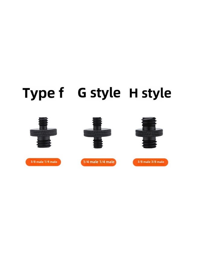 Tripod Interturn 1/4 3/8 Turn 1/4 Camera Screw Fill Light PTZ Transfer Live Broadcast Bracket Base-Color:3/8 Female To 1/4  - Image 4