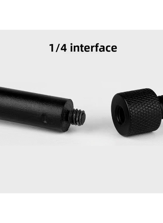 Tripod Interturn 1/4 3/8 Turn 1/4 Camera Screw Fill Light PTZ Transfer Live Broadcast Bracket Base-Color:3/8 Female To 1/4  - Image 5