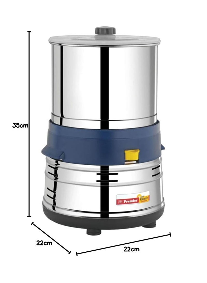 Premier Wonder Wet Grinder Pg 503 1.5 LTR 230v | Compact and Efficient, Ideal for Small Batches, 230v Motor, Durable Stainless Steel Drum, Sleek Design, Easy to Use and Clean - Image 2