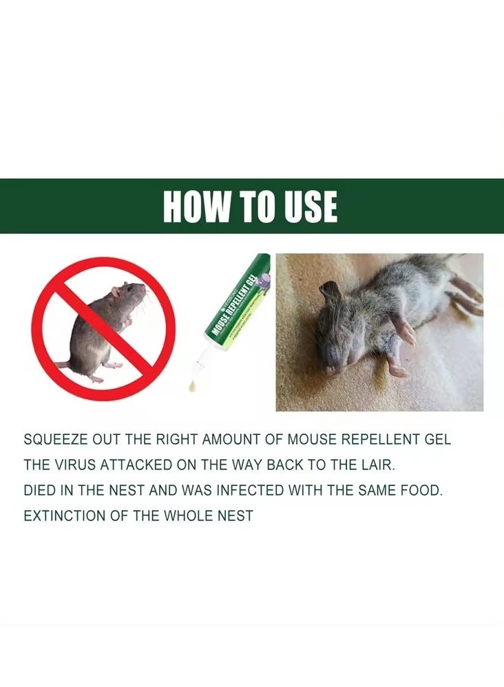 YEGBONG Mouse Repellent Gel Car Engine One Pot End Mouse Indoor Household Steam Mouse Nemesis Repellent - Image 2