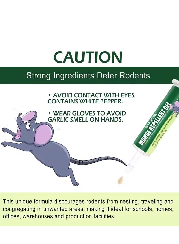 YEGBONG Mouse Repellent Gel Car Engine One Pot End Mouse Indoor Household Steam Mouse Nemesis Repellent - Image 4
