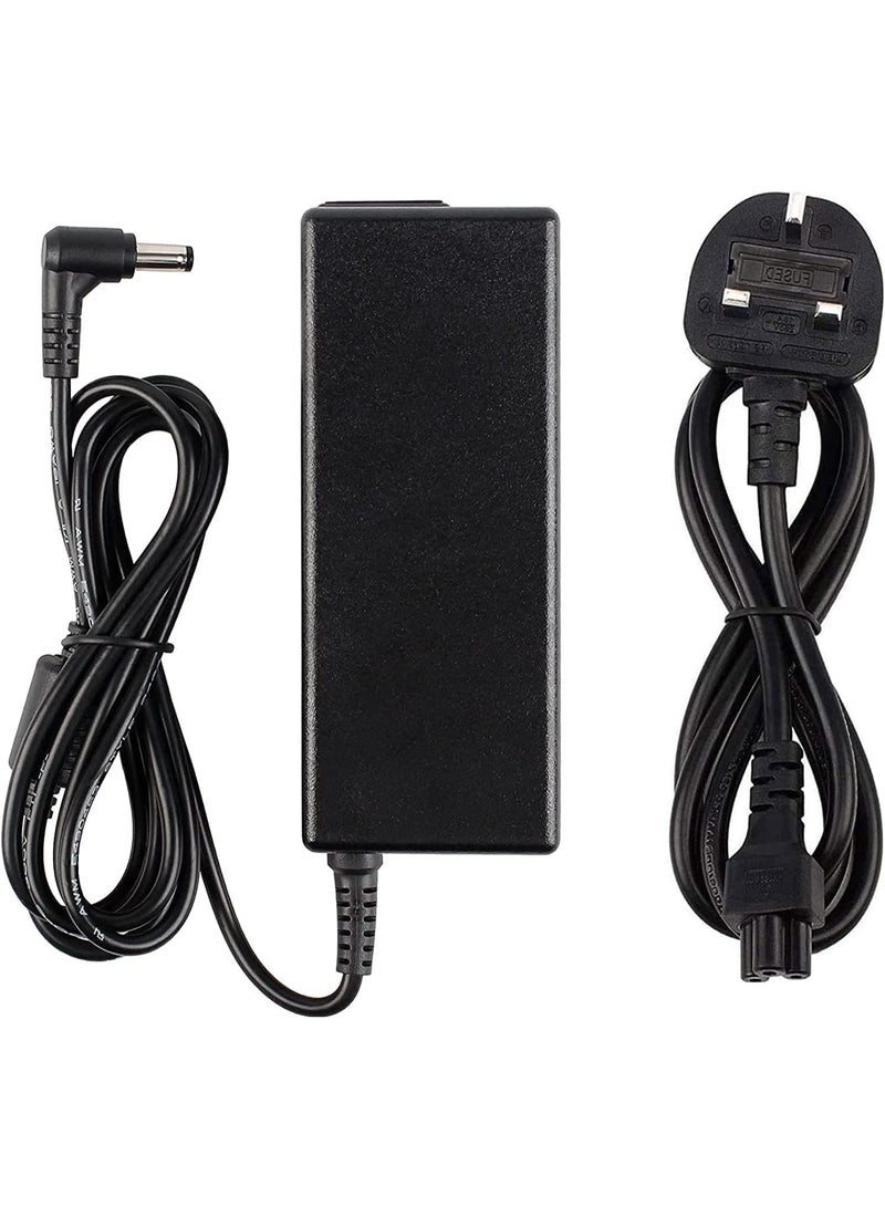 Terabyte 19V 3.42A 65W Replacement AC Adapter For ASUS X45A X550 X550ZA X550LA X551 F555 AD887320 PA-1650-78 A56C A56CA A56CM ADP-65GD (5.5x2.5mm) Power Supply - Image 1