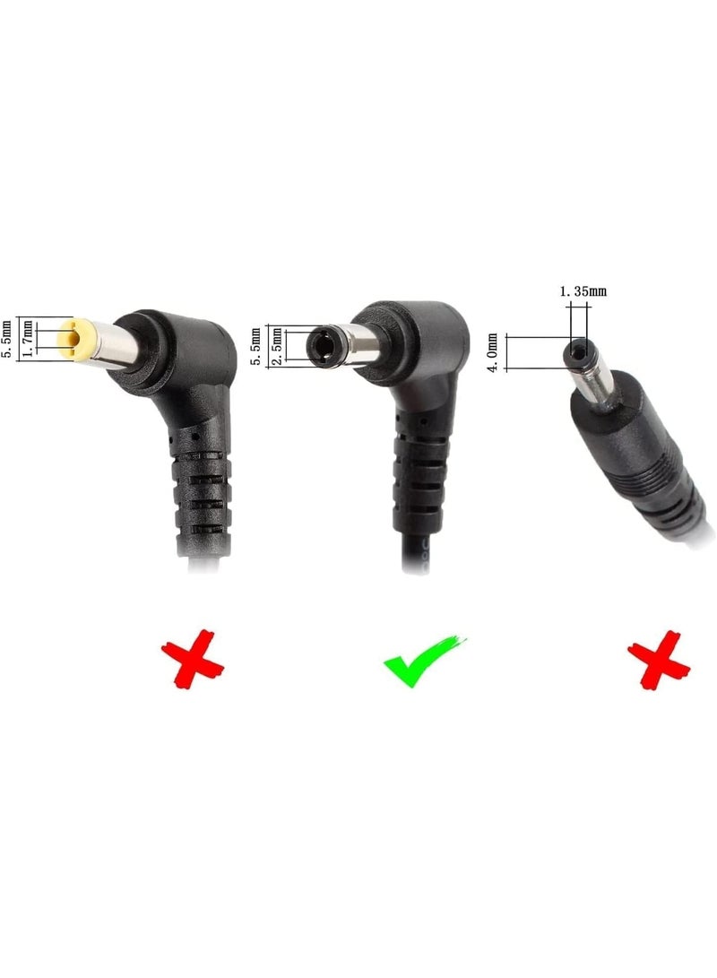 Terabyte 19V 3.42A 65W Replacement AC Adapter For ASUS X45A X550 X550ZA X550LA X551 F555 AD887320 PA-1650-78 A56C A56CA A56CM ADP-65GD (5.5x2.5mm) Power Supply - Image 2
