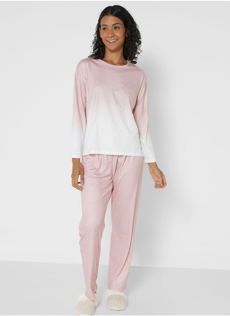Ginger - Ombre Pyjama Pant Set - Image 1