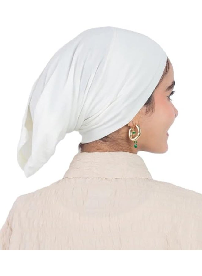 Syrian Open-Style Hijab Cap – Soft & Practical with a Touch of Elegance | Perfect Base Under Any Hijab - Image 1