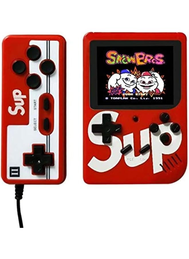 Generic Retro Mini Handheld Video Game Console Player Gameboy Built-in 400 (Red)