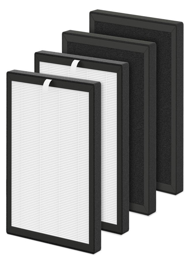 XBWW ZX001 Replacement Filters Compatible with Anegoe ZX001 Air Cleaner Purifier for Home Large Room Up to 2500 Ft², 4 Pcs 2 Sets - Image 1