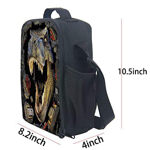 Caiwei 3D Animal Dinosaur Insulated Lunch Box Cooler Bag - Image 2