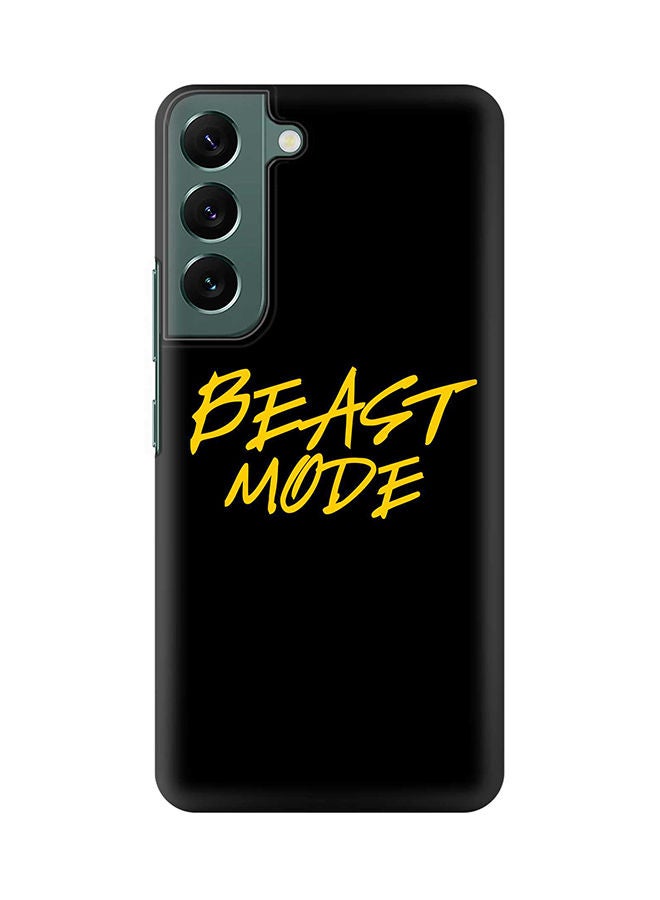 Stylizedd Case for Samsung Galaxy S22+ 5G Slim Snap Classic Series Shield Matte Finish Print - Beast Mode - Image 1