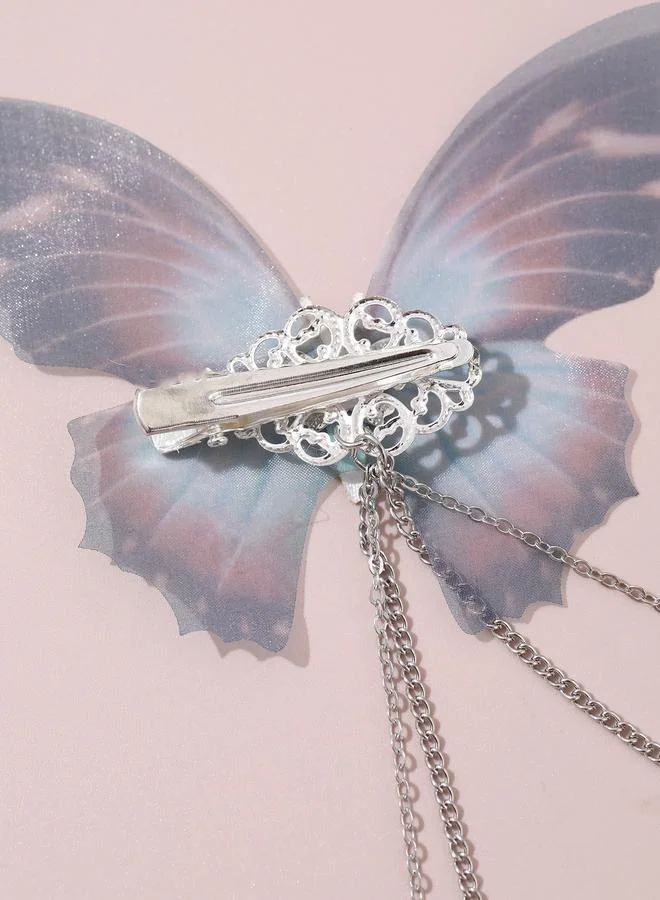 Take Two  Butterfly Chain Hair Clip for Women | Best Price UAE
