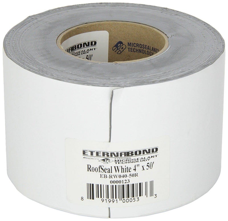 EternaBond RSW-4-50 Roofseal Sealant Tape, White - 4" x50' - Pack of 2 - Image 2