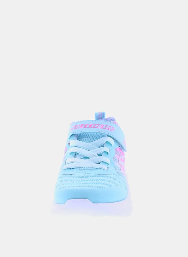 SKECHERS Girls Walking Shoes with Hook and Loop Closure - Go Run 650