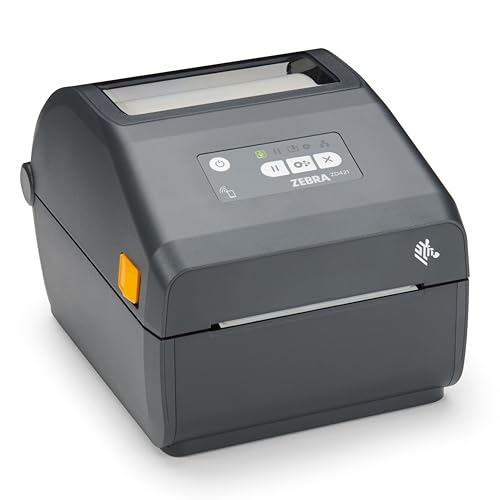 Zebra Technologies ZEBRA ZD421 Direct Thermal Desktop Printer 300 dpi Print Width 4inch Wired USB Connectivity for Model Number ZD4A043D01M00EZ No Thermal Ribbon Required - Image 1