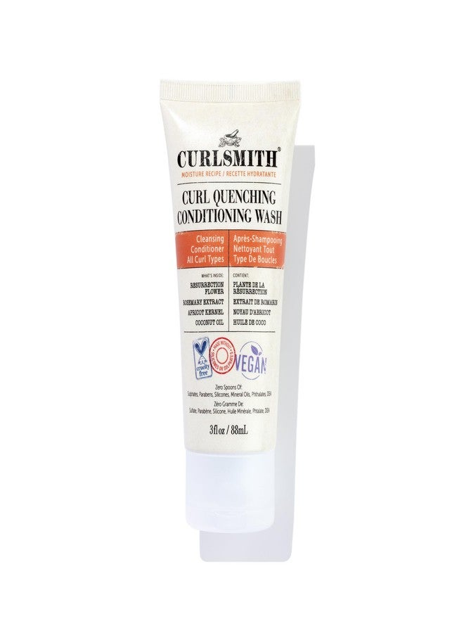 Curlsmith - Best Sellers Travel Size Kit for all curl types. Includes Strength, Moisture, and Scalp Recipes | Pre-Shampoo Treatment, Shampoo & Conditioner, Leave-In Conditioner, and Styling Soufflé. - Image 3