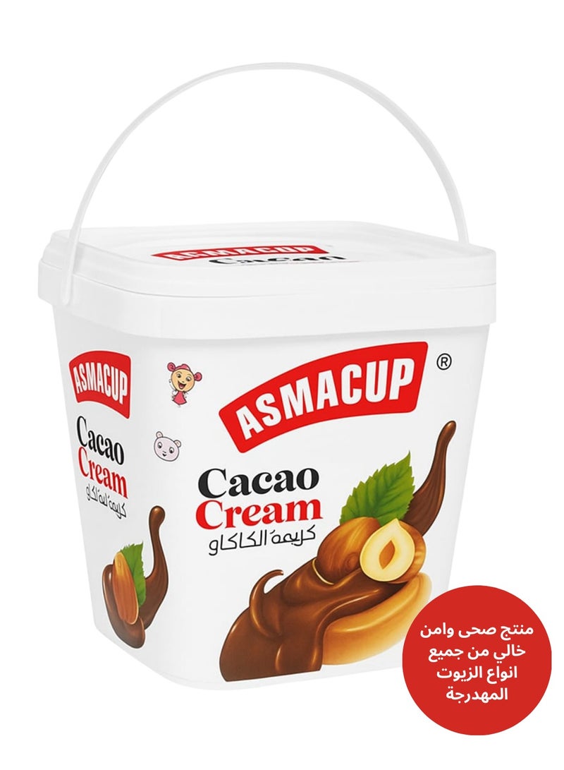 اسماكب كريمة الشوكولاتة والبندق بريميم  خالى من الزيوت المهدرجة 900 جرام - Image 1