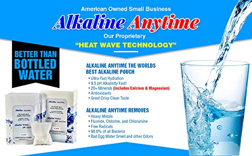 Alkaline Anytime Worlds Best Water Filter Pouch for Alkaline Water- Mobile Filtration System For Pitcher, Cup, Bottle, Jug, any Container -High pH 9.5+ Ionized Electrolytes-Long-Life 60 Gallons- - Image 3
