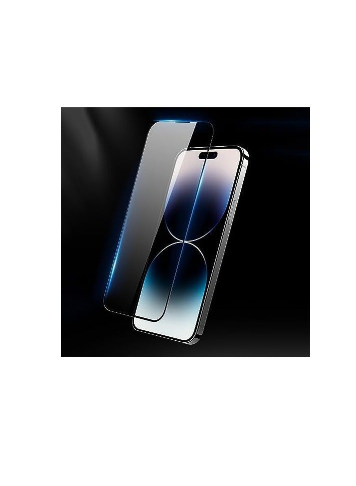 iPhone Series Black Frame Tempered Glass Shockproof Protection Screen Protector for iPhone Series (iphone 15 Pro Max - Image 3