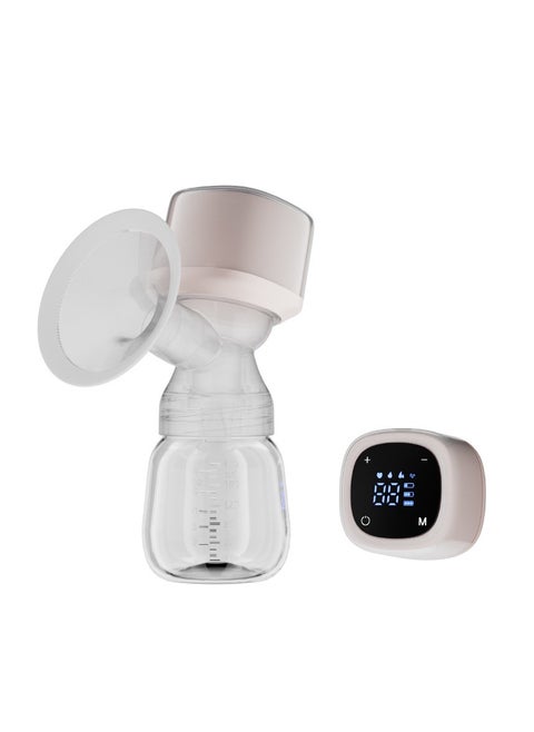 Maternity Dress Pump, Portable Cordless, Low Noise, with 180ml Storage Bottle (Pink)