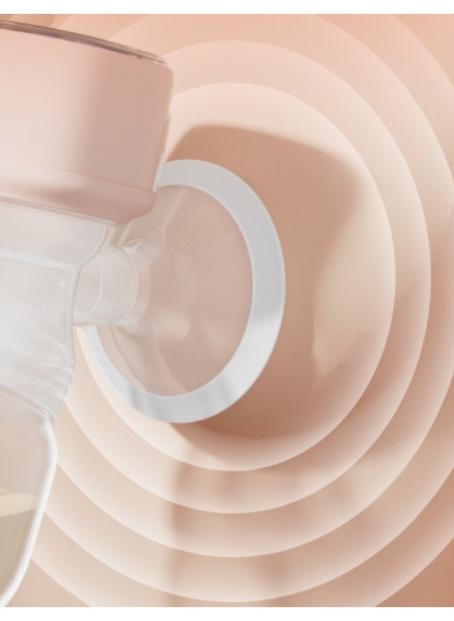 PureTuti - Maternity Dress Pump, Portable Cordless, Low Noise, with 180ml Storage Bottle (Pink) - Image 1