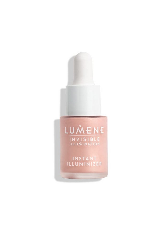 Lumene Invisible Illumination Instant Illuminizer Rosy Dawn Lightweight Hydrating Liquid Highlighter Glowing Skin Makeup Highlighter For A Natural Radiance Highlight Illuminator (0.5 Fl Oz) - Image 2