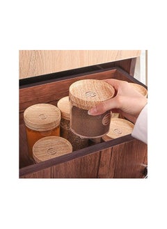 Spaceshoop Tulip Acrylic Seasoning Can Set for Legules, Sugar Coffee and Tea in Multipurpose Design 3in1  - Image 4