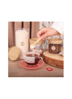 Spaceshoop Tulip Acrylic Seasoning Can Set for Legules, Sugar Coffee and Tea in Multipurpose Design 3in1  - Image 2