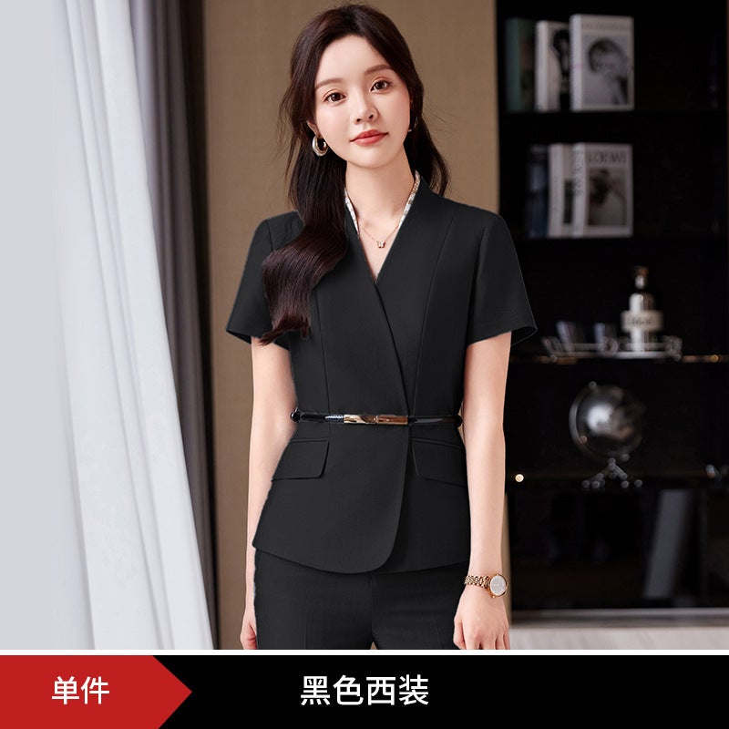Professional Temperament Goddess Style Workwear Women'S Suit Fashion Ol Commuter Host Business Formal Wear Workwear Business Wear - Image 1