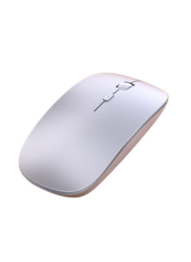 Generic - Wireless Mouse Charging Mute Bluetooth Dual-mode Home Office Laptop Desktop External Unlimited Mouse-Specifications:Simple Black Mouse Pad - Image 1