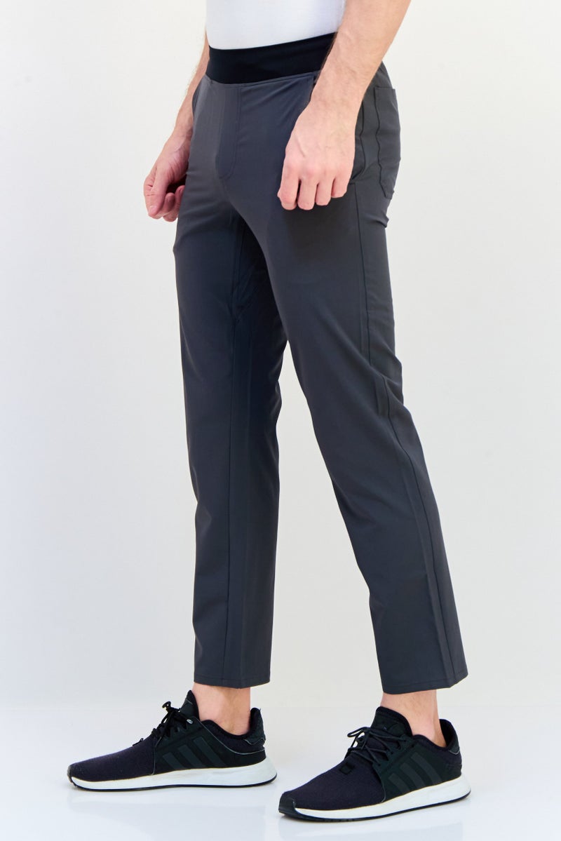 SKECHERS Men Sportswear Fit Outdoor Track Pants, Grey - Image 2