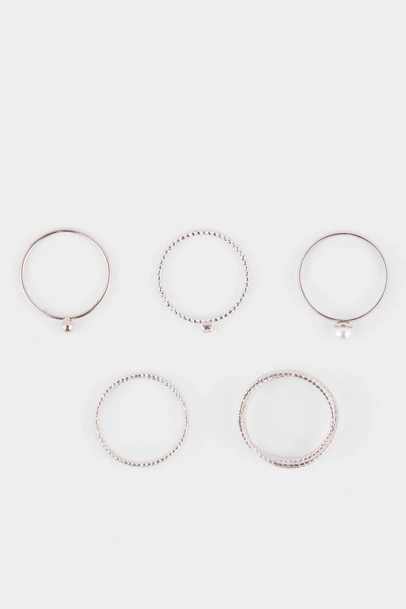 ديفاكتو Woman 7 Piece Rings