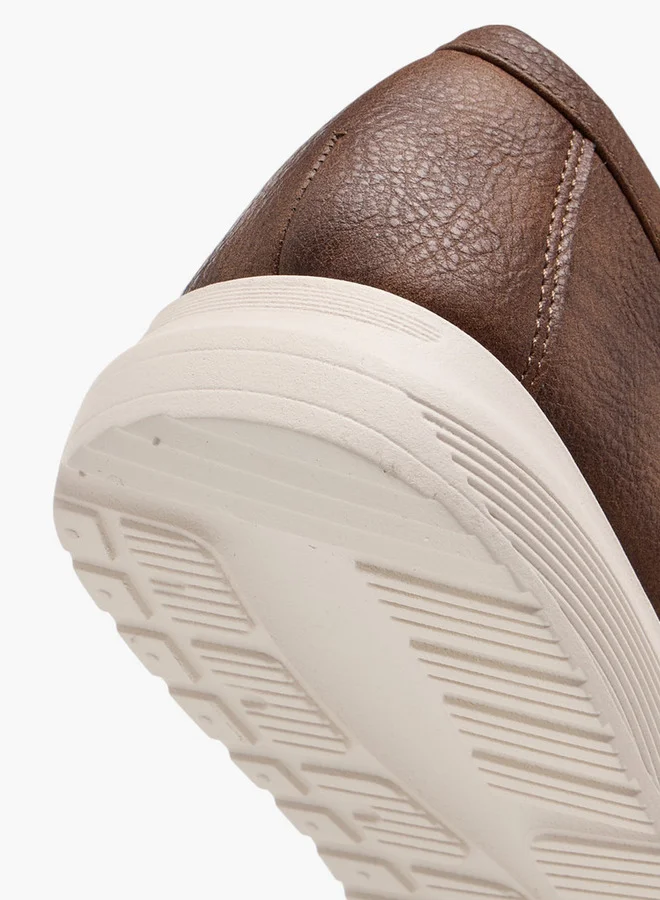 Flora Bella By Shoexpress Metal Accent Slip-On Loafers