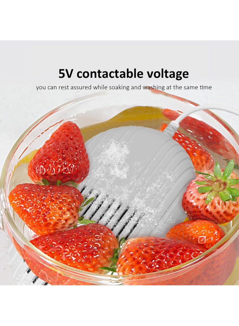 SYOSI Fruits and Vegetable Washing Machine, Wall Mounted Food Purifier, Washable Fruit Washing Machine Vegetable Purifier, Fruit Cleaner Device, for Fruit, Veggies, Meat - Image 4