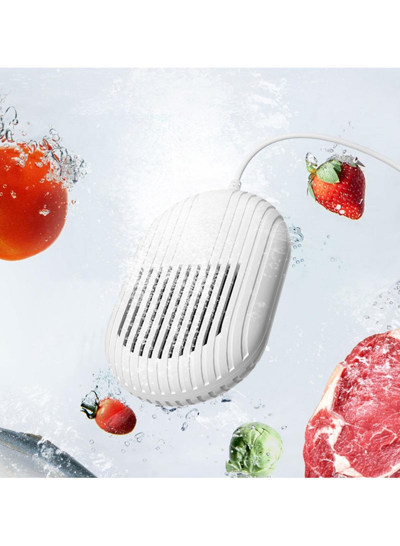 SYOSI Fruits and Vegetable Washing Machine, Wall Mounted Food Purifier, Washable Fruit Washing Machine Vegetable Purifier, Fruit Cleaner Device, for Fruit, Veggies, Meat - Image 2