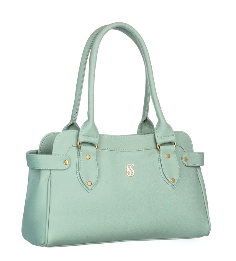 Fostelo Women's Jessy Stylish Satchel Tote Handbag for Women | Ladies Purse | Stylish Shoulder Bag | Gift For Women | Green - Image 1