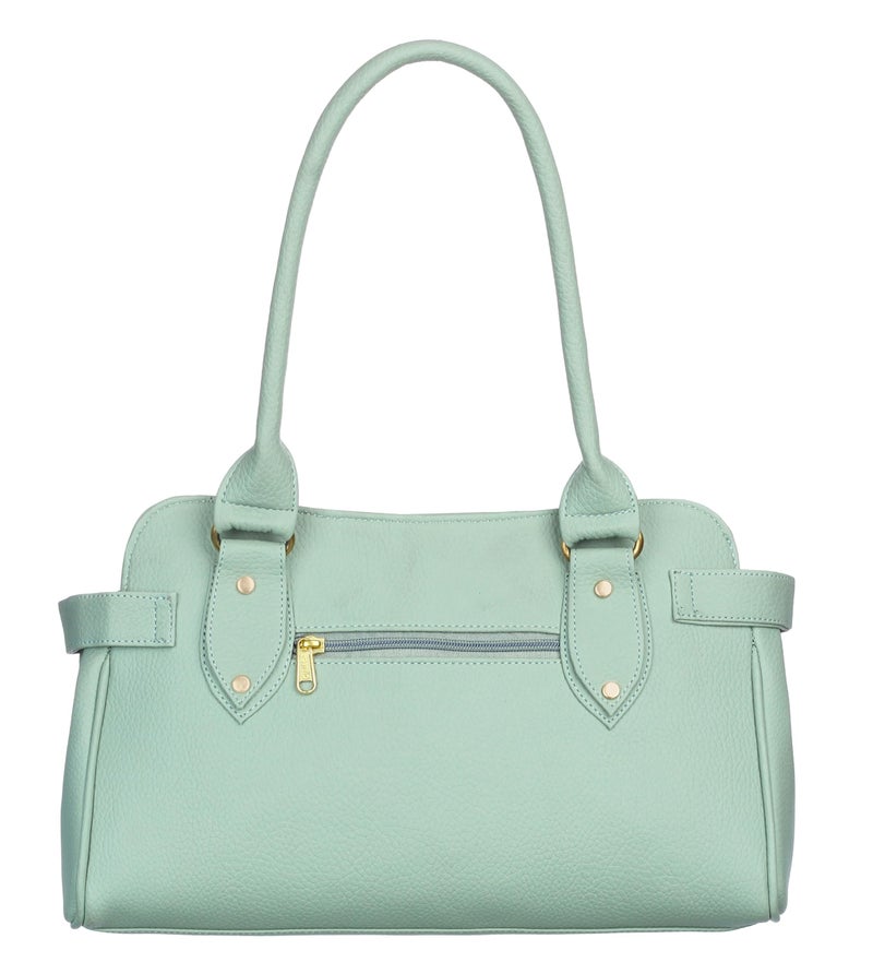 Fostelo Women's Jessy Stylish Satchel Tote Handbag for Women | Ladies Purse | Stylish Shoulder Bag | Gift For Women | Green - Image 4