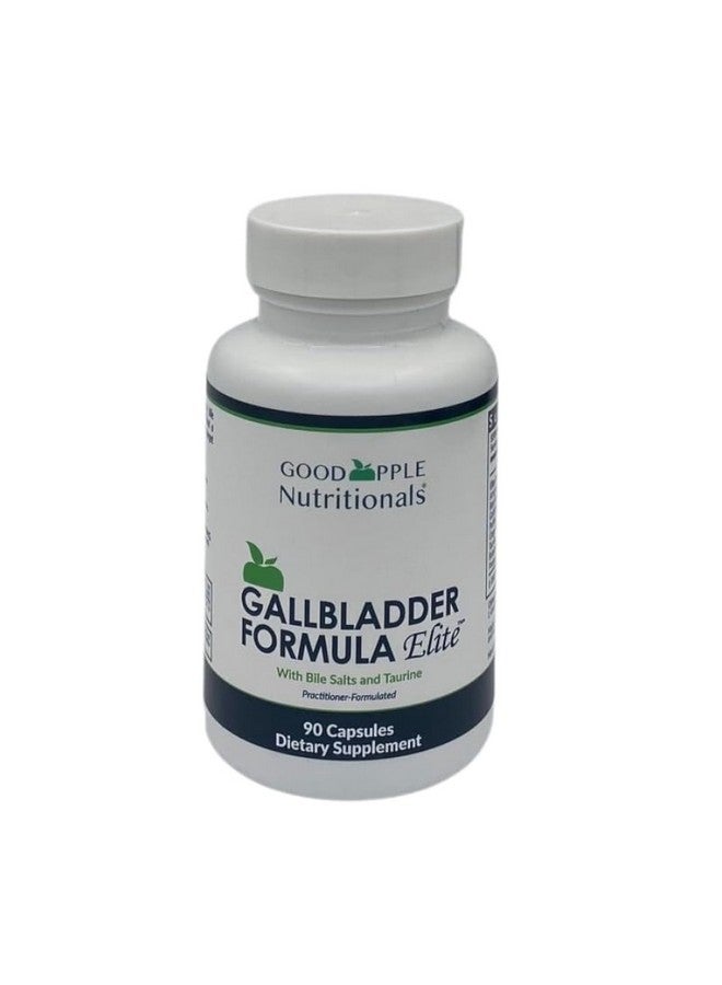 GOODAPPLE NUTRITIONALS Gallbladder Formula Elite with Purified Bile Salts | Support for Abdominal discomfort, Gas, and Indigestion | Support for Gallbladder/No Gallbladder 90 Caps - Image 1
