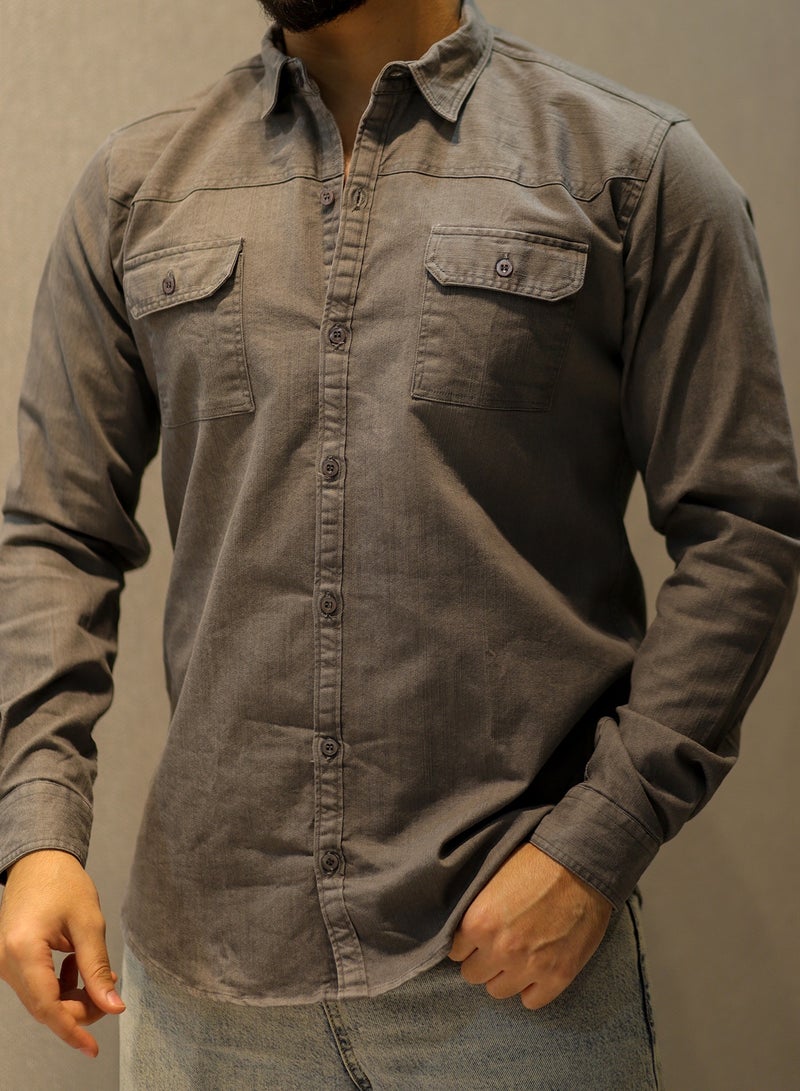 Levantino Slim Fit Men's Casual Shirt - Image 3