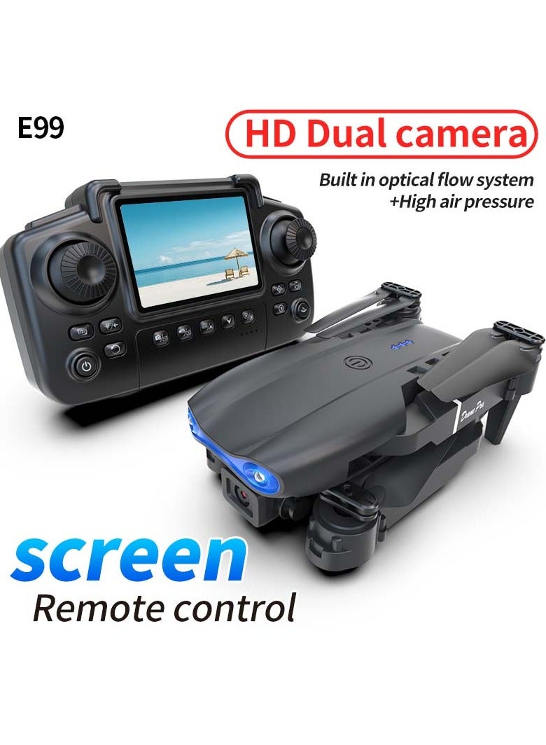 E99 Mini Drone with Camera – Brushless Motor, Remote Control Quadcopter with Screen, FPV Flow, Kids Friendly Aircraft - Image 4