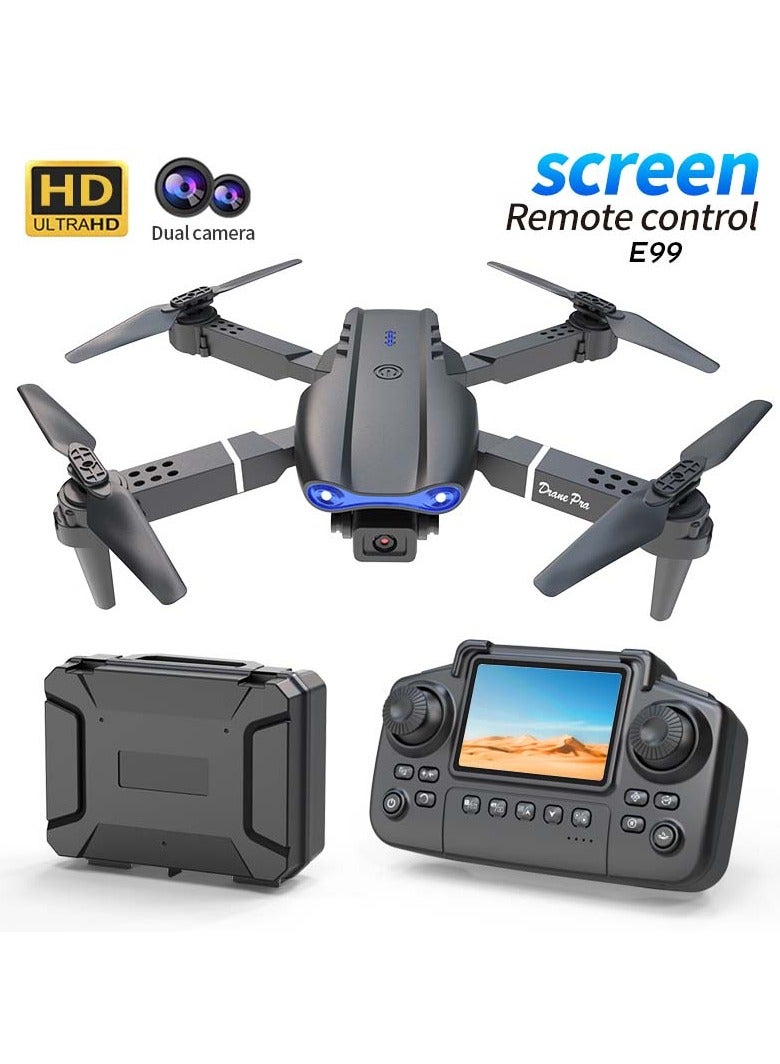 E99 Mini Drone with Camera – Brushless Motor, Remote Control Quadcopter with Screen, FPV Flow, Kids Friendly Aircraft - Image 5