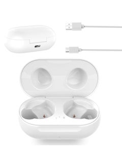 Charging Case for Samsung Galaxy Buds (SM-R170 R175) - Replacement Charger Dock Station, Supports Bluetooth Pairing, Charging for Galaxy Buds Bluetooth Earbuds, White