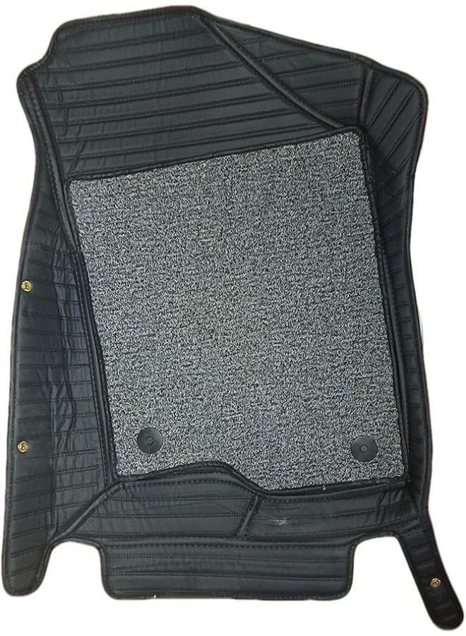 دواسات سيارة 9D فاخرة ثلاثية الطبقات (طقم 3 قطع) - تغطية كاملة وحماية شاملة للأرضية - مقاومة للمياه والأتربة ومضادة للانزلاق للاستخدام اليومي - Image 3