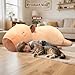 SuzziPals 43 inch Giant Capybara Plush Lifelike Giant Stuffed Animal for Stress Relief Companion Extra Soft Plush Big Plushies Hugging Pillow Jumbo Capybara Gifts for Kids Adults - Image 4