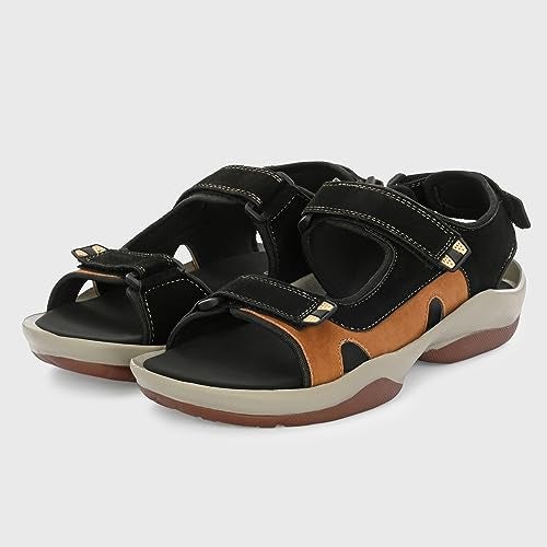 Centrino Men's 3252 Black Sandal_6 UK (3252-1) - Image 3