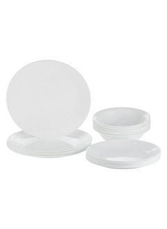 Corelle 18 Piece Dinnerware Set Corelle Bella Faenza  - White  - Image 1